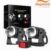 Heyword Mini Dual-Color Motorcycle LED Spotlight Headlight