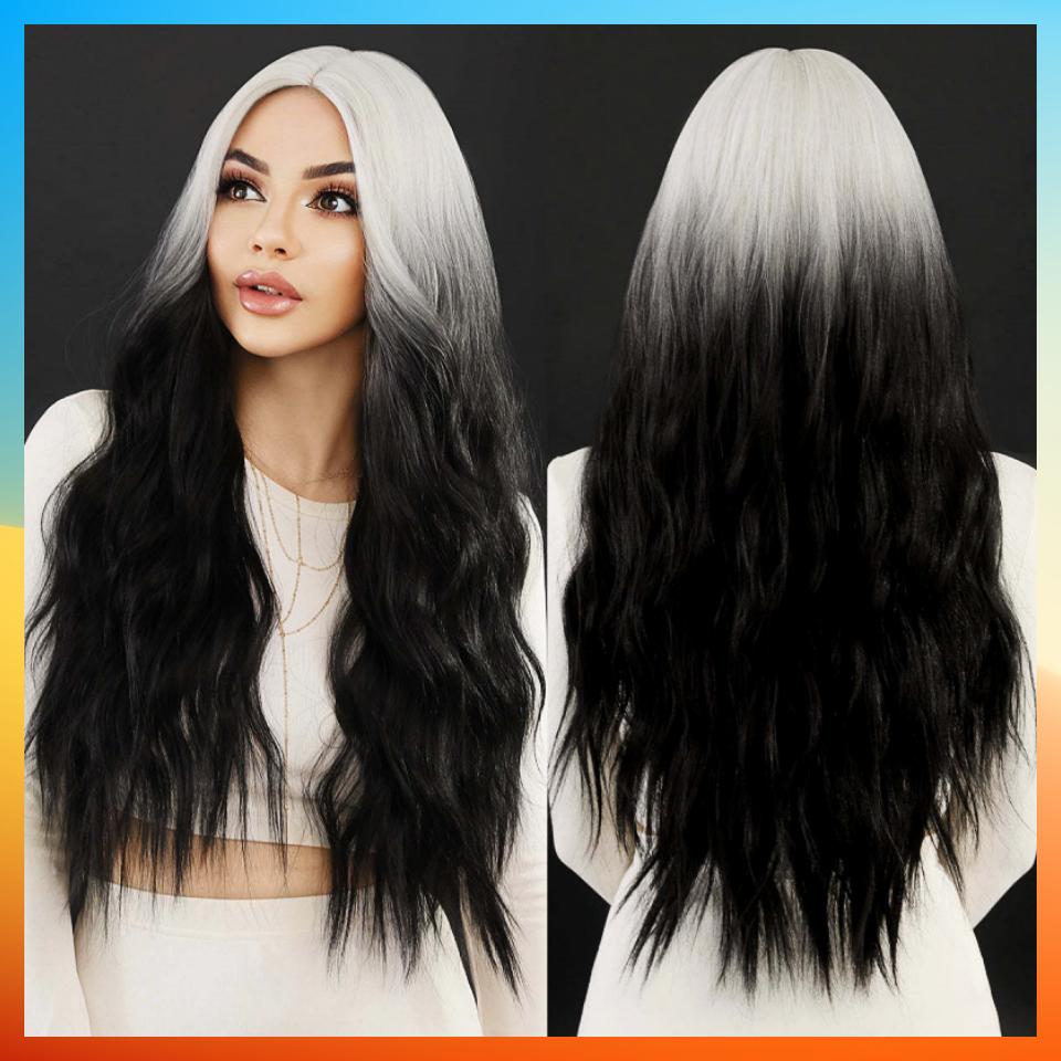 

2025 Европейский модный длинный парик для женщин HW929