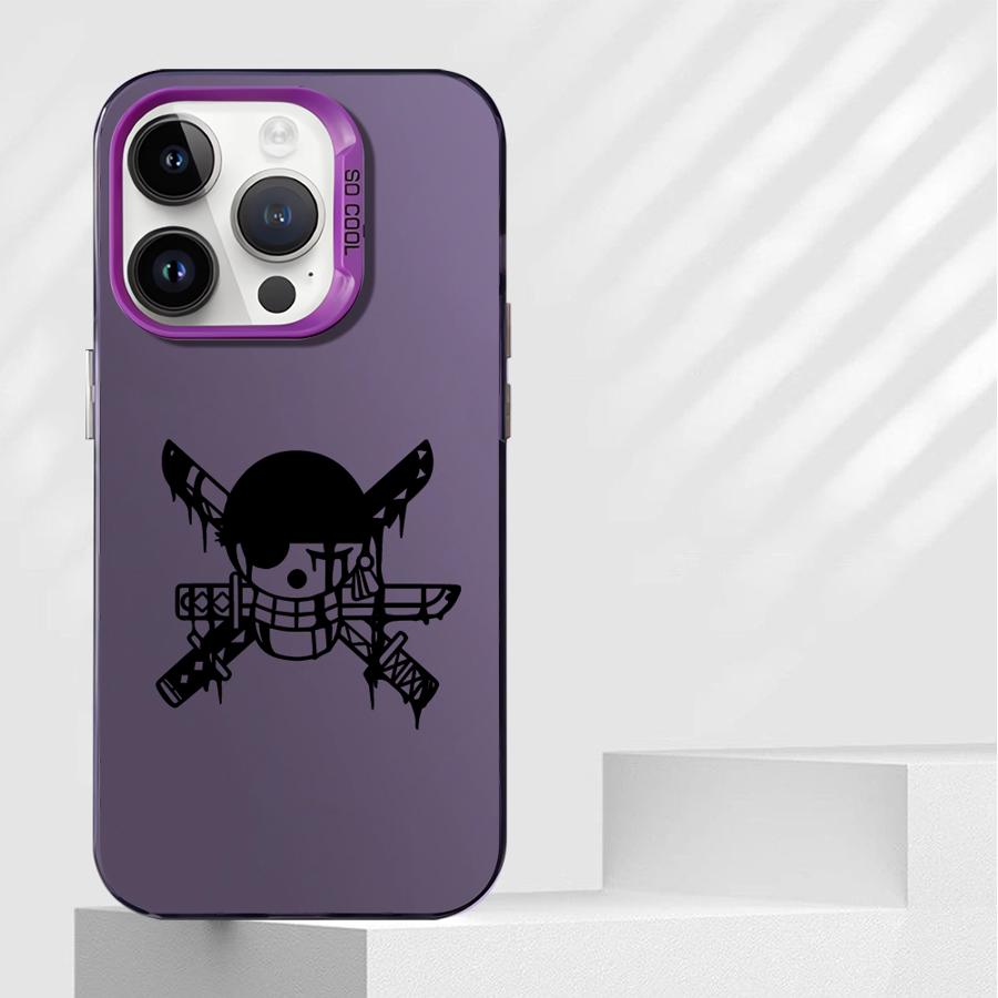 

Anime Ones Pieces Soft Shell Case for iPhone 16e 11 12 13 Pro Max 14 15 16 Plus iPhone 14 Pro