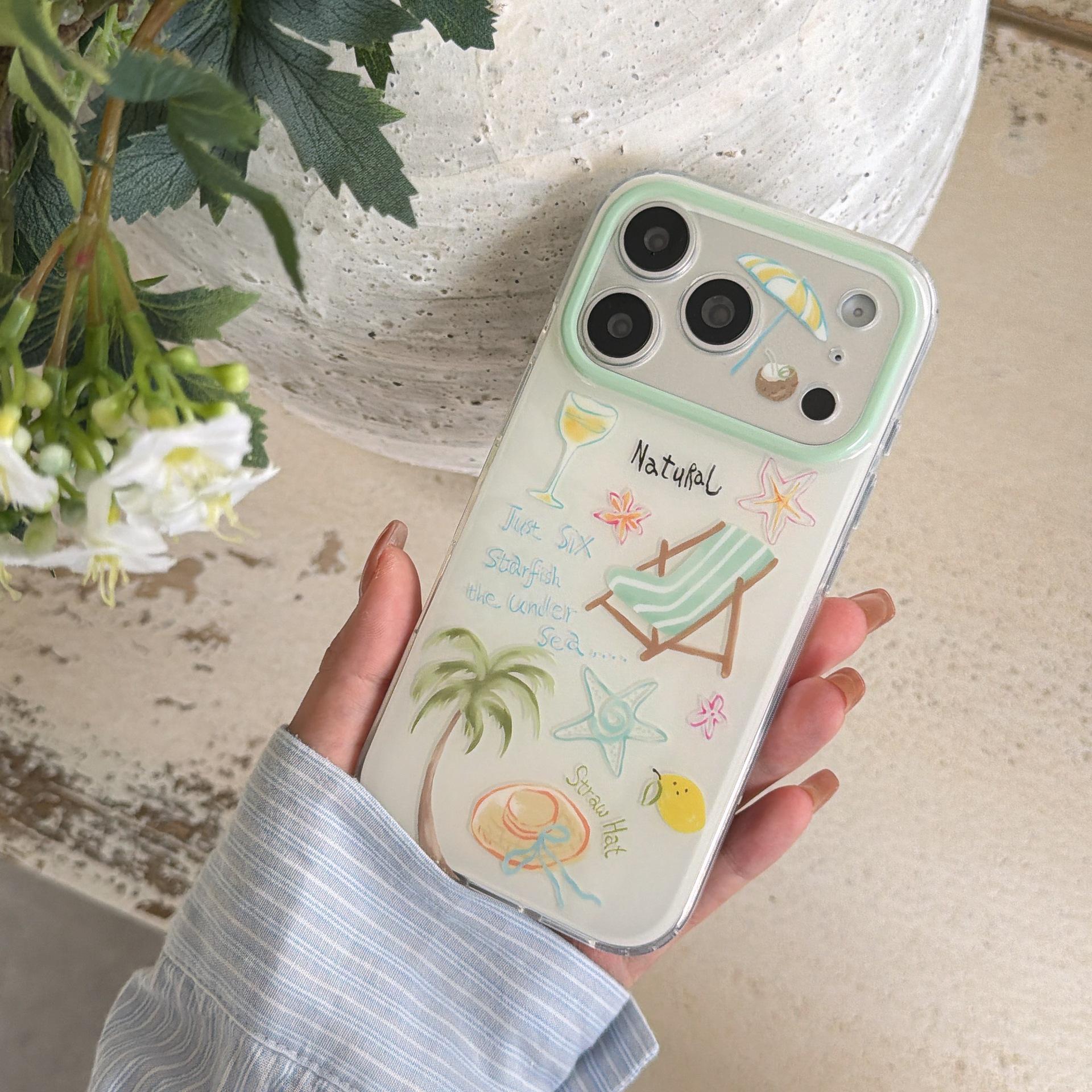 

Summer Graffiti Beach Chair iPhone 17/16 Pro Max Case iPhone 17 Pro