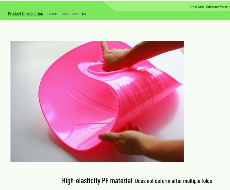 Thickened Wear-Resistant Grass Sliding Board - Sand & Lawn Ski Sheet, Snowboard & Grass Sliding Mat