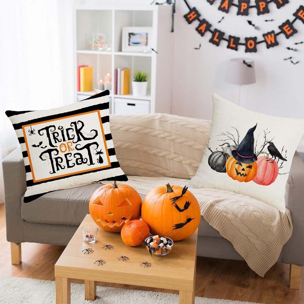 Pillowcase Home Decor Ornaments Halloween Decoration Pillow Case Throw Pillow Cover Cushion Cover