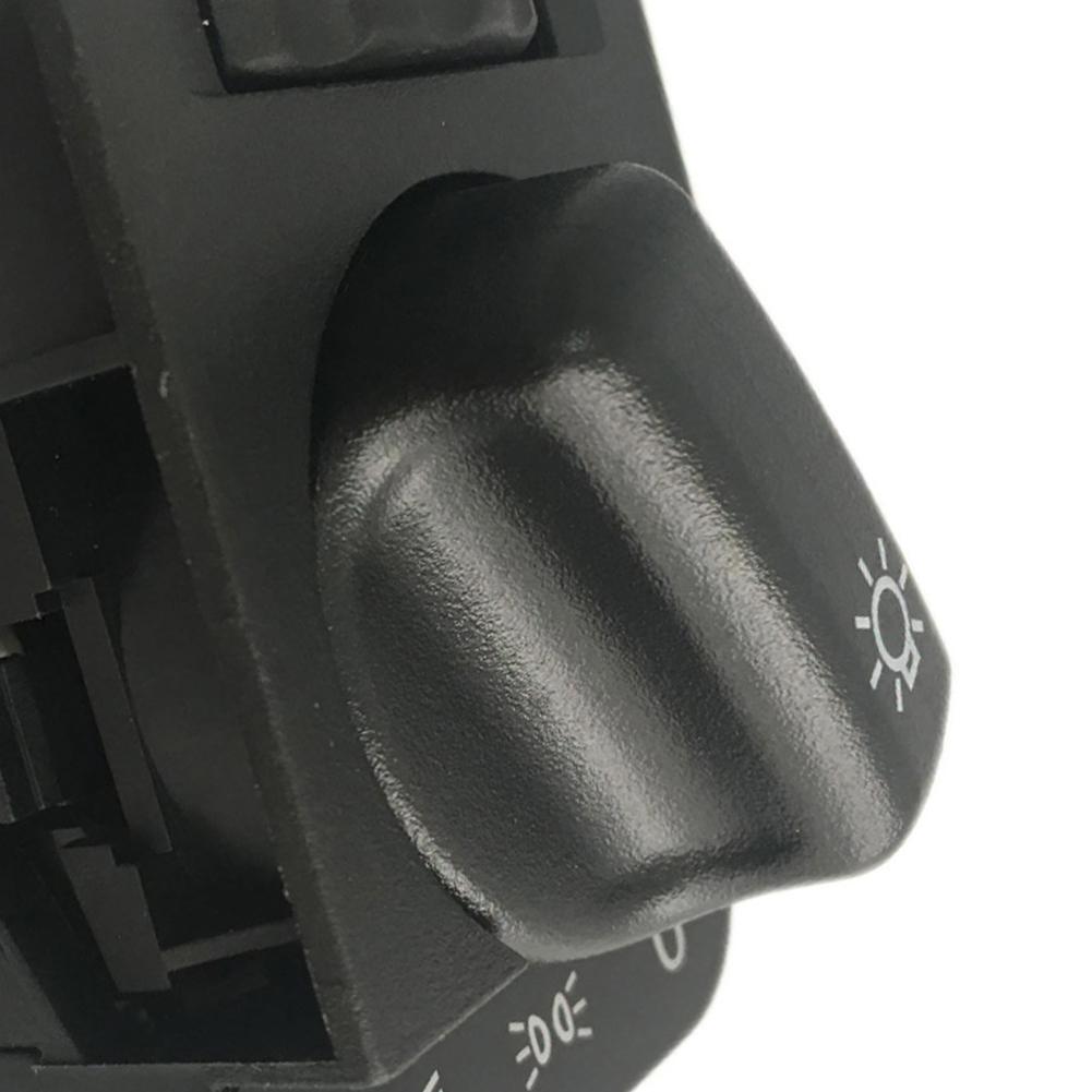 Car Headlamp Light Switch (with Light Dimmer Wheel) 1240126 90213283 For Opel 86-01 Car Headlight Switch Replacement