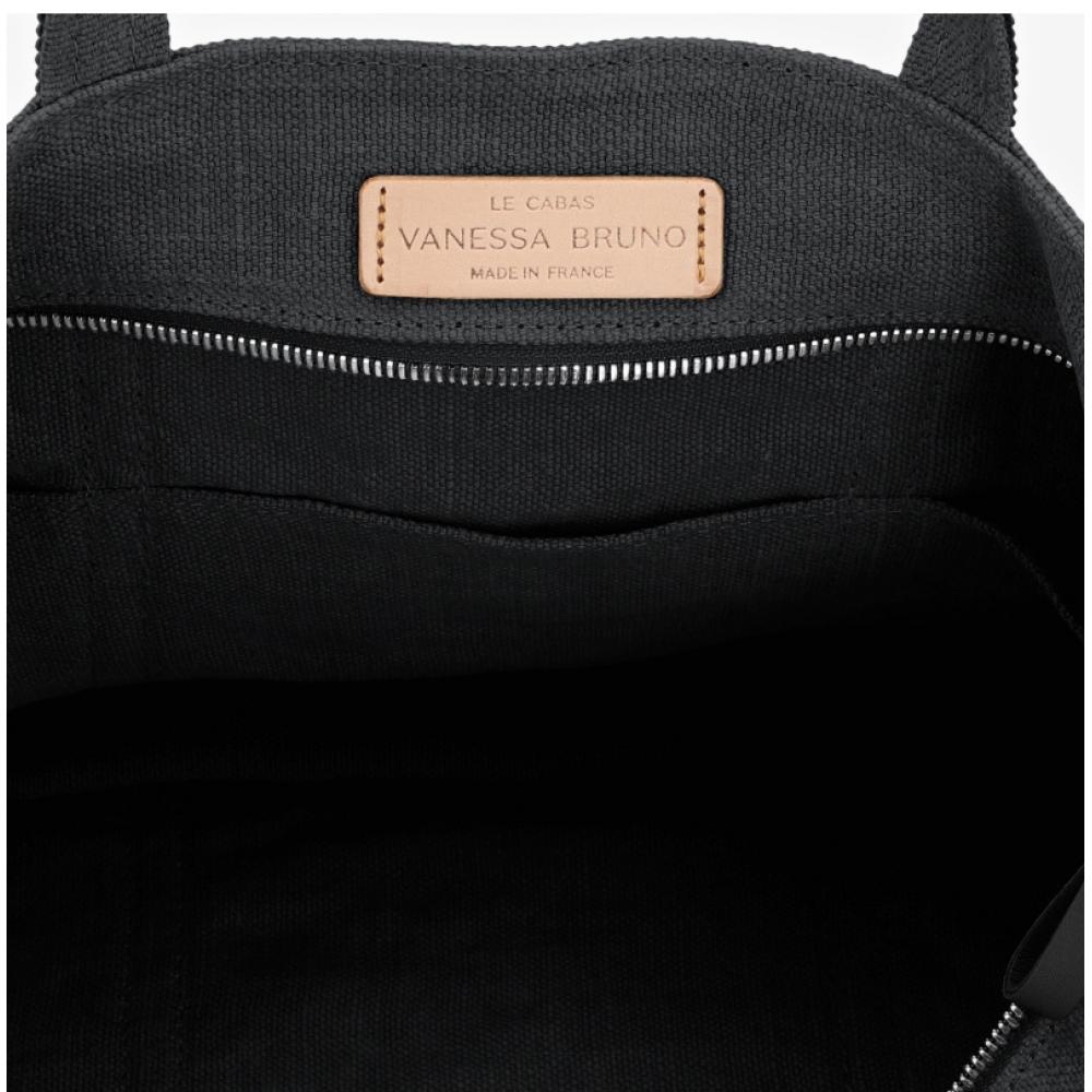 Vanessabruno MediuM M Cabas Sequin Linen Zip Tote Bag 0pve31 V40378