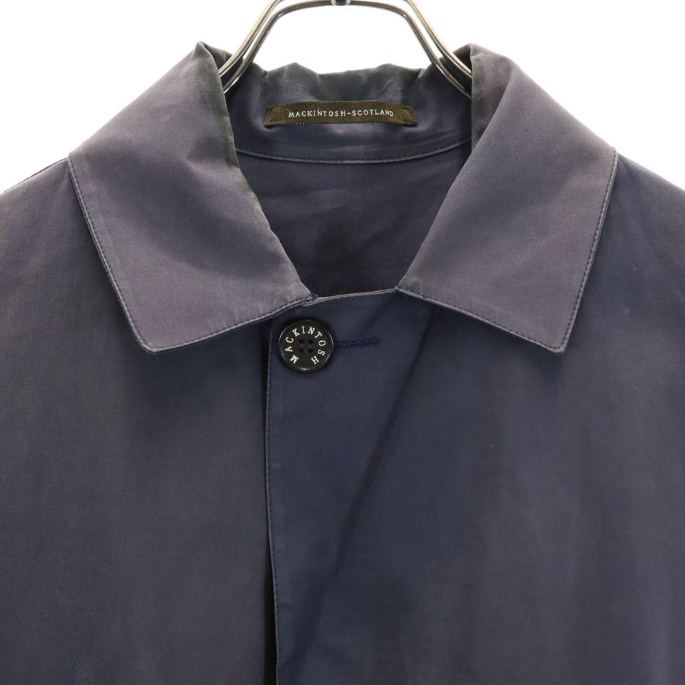 Mackintosh Made in Scotland Stainless collar coat 38 Charcoal Navy Men's Used