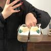 Niche fashion platform women's board spring new shoes fashion versatile white shoes casual bread shoes women