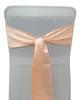 Darling Souvenir Pack Of 125 Satin Chair Sashes Bow Sash For Wedding & Events Supplies Party Decoration Chair Cover Sash - Colors