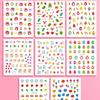 Waterproof Glow-in-the-Dark Nail Stickers for Kids: Long-Lasting Princess Nail Art Tattoos