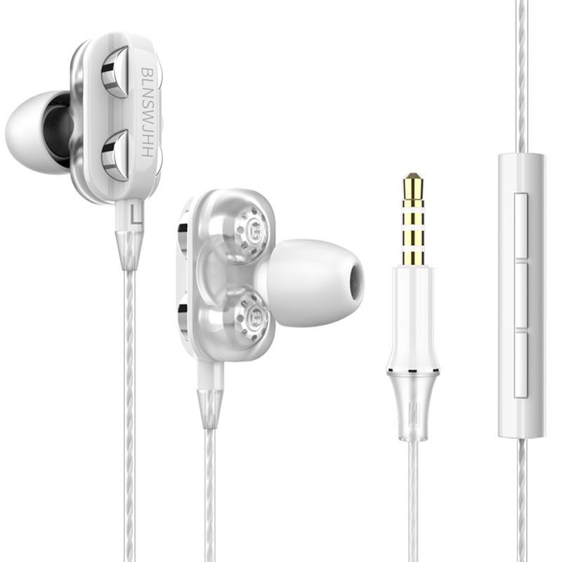 BLNSWJHH HIFI Super Bass  3.5mm In-Ear Earphone Stereo Earbuds Headphone Wired