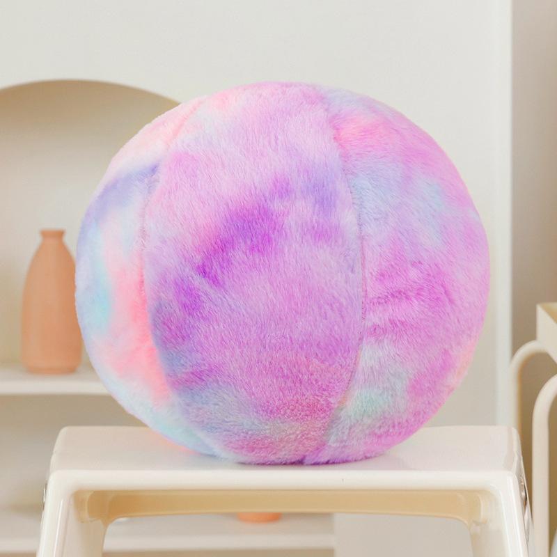 Cartoon Colorful Love Pentagram Throw Pillow Plush Toy Ball Doll Home Sofa Pillow Cushion Rag Doll