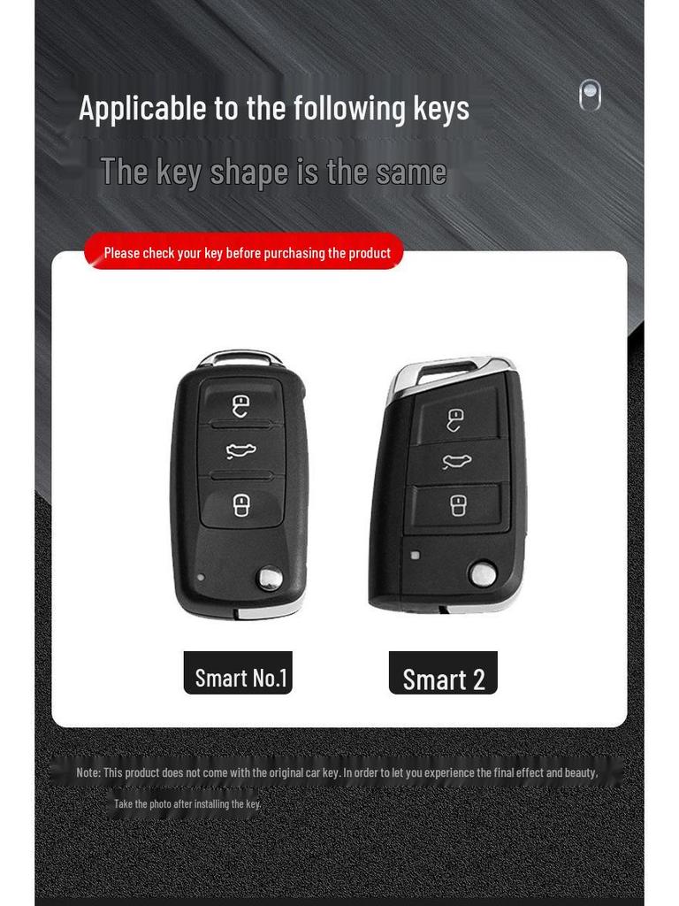 Volkswagen Car Key Cover for Lavida, Sagitar, Tiguan L, Lamando, T-Roc, Teramont, and Bora.