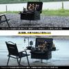 Deerest Container Stand Aluminum Container X-PANDA Accessory Folding Multi-Tool Box Stand Lightweight Compact Frame Storage Case Base Camping Outdoor