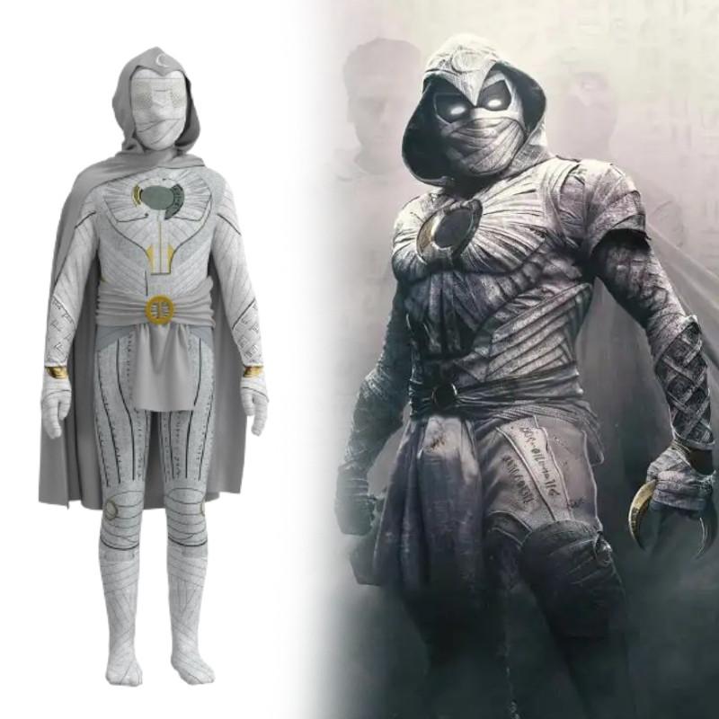 Moon Cosplay Knight Costume Suit Role Playing Halloween Party Stage Performance