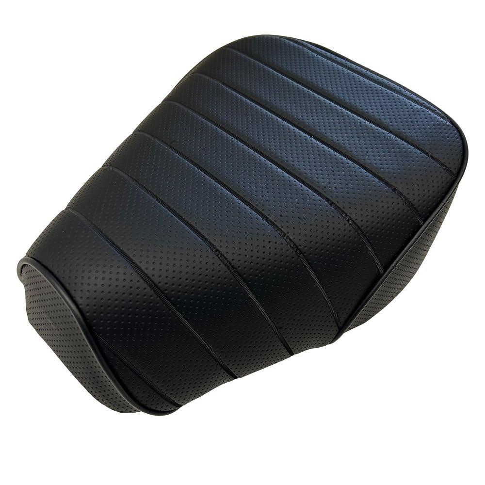 Cross Cub 110 TYPE 2 Sports Seat Covers In Easy Black Tuck Roll Embossed Seat (JA60) (JA45) [Made Japan] [3D Cut, Replacement] [Specifications
