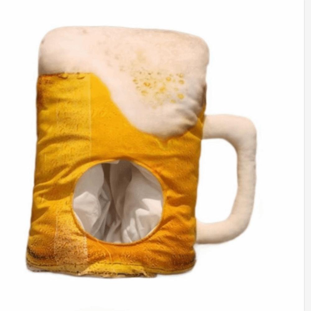 Soft Toast Head Cover Cartoon Design Durian Head Cover Cosplay Costume Party Photo Props