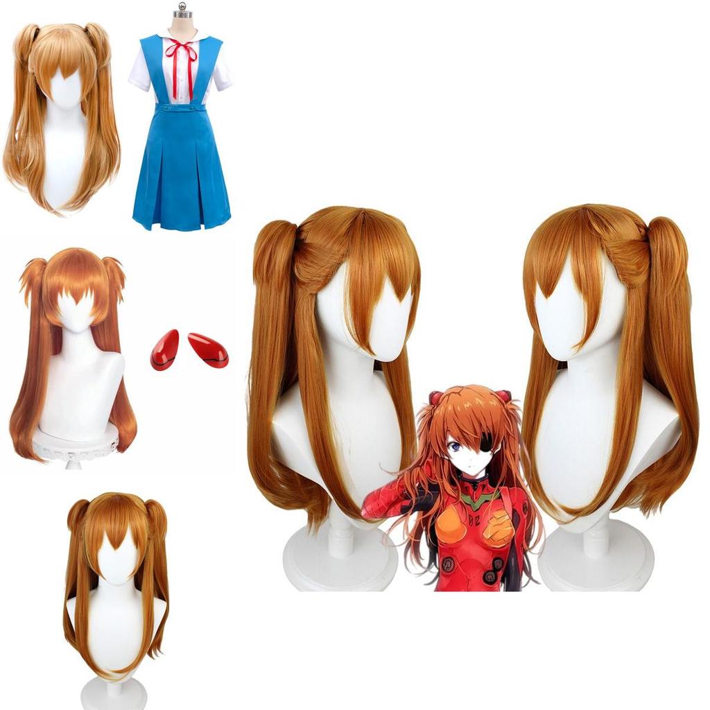 Parrucca Eva Asuka Fibre Premium Importate Aspetto Naturale Texture Morbida Perfetta Per Cosplay E Feste