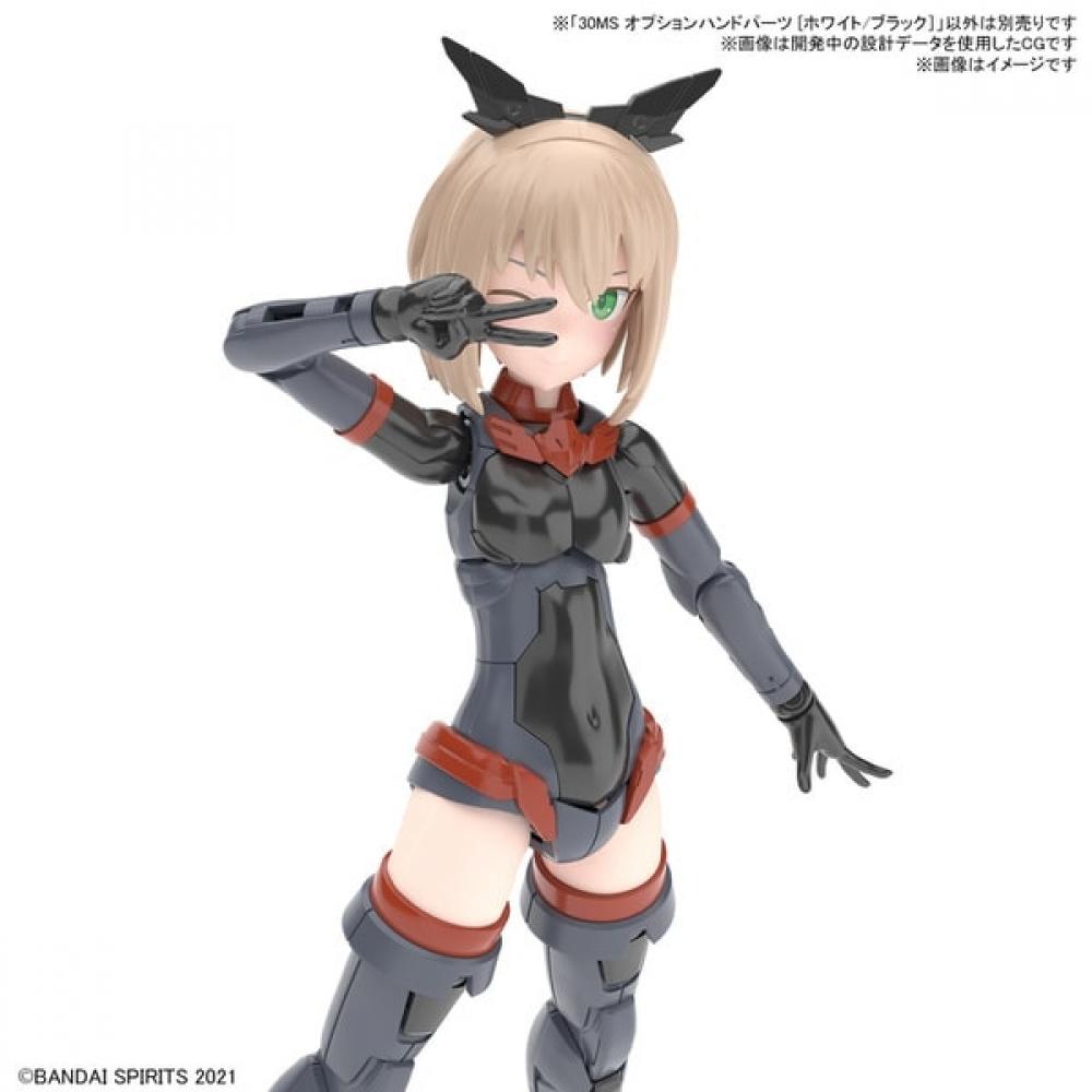 Bandai Spirits 30 MInutes Sisters Option Hand Parts  Wh Bk  [plastic Model Parts Remanufactured In 2024 6]