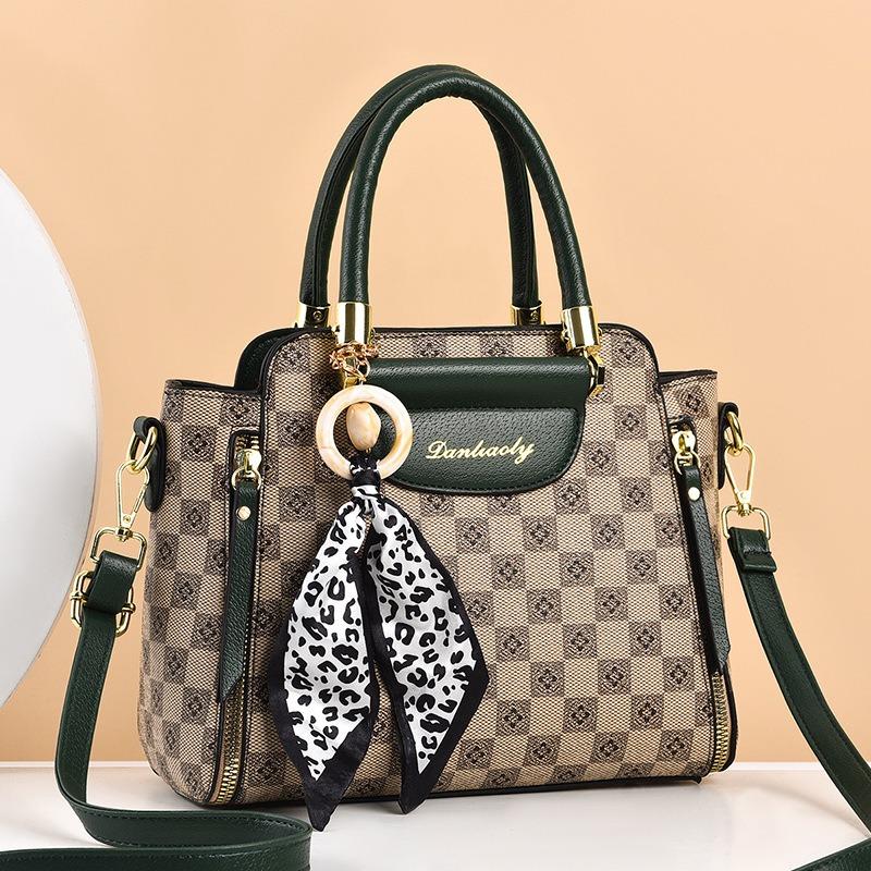 Medium Mother Bag High Sense Atmosphere Versatile Shoulder Messenger Bag Large Capacity Handbag Trendy Fashion Women's Bag