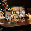 Calendario dell'Avvento di Natale Presepe 2026, Scatola Conto alla Rovescia per Bambini, Set da Collezione 24 Giorni Scene Religiose Statuette Ragazzi Ragazze, da Collezione per le Feste