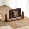 6 Inch Picture Frame Wooden Kpop Idol Po Display Wedding Party Picture Holder Desktop Office Po Decor Card Holder