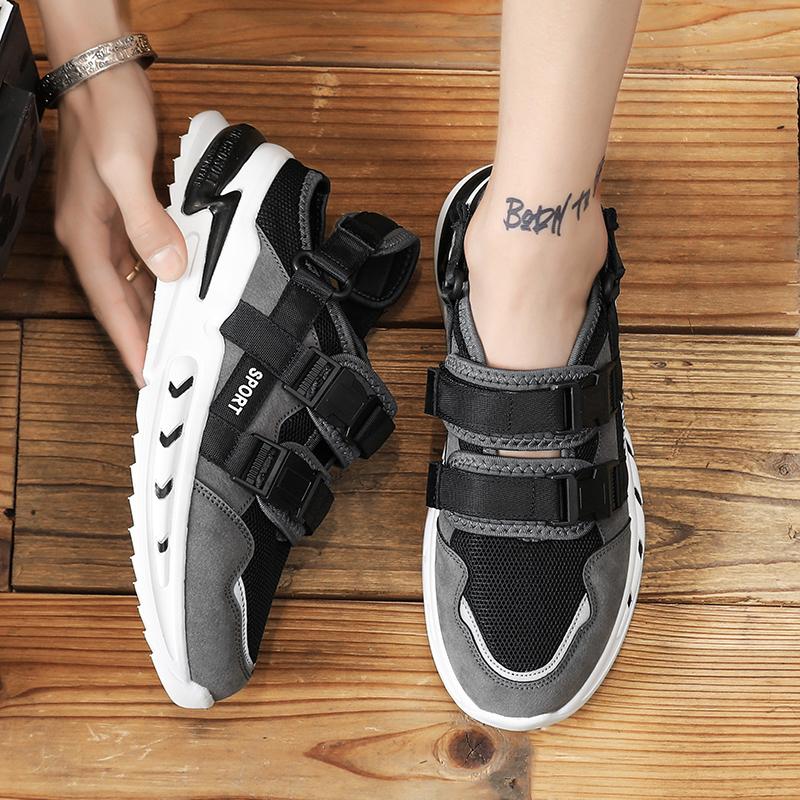 Letní obuv pro volný čas pro muže prodyšné sandály tenisky pánské pohodlné venkovní vycházkové tenisky sandály plážová obuv muži