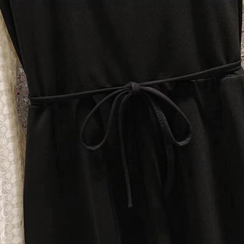 Women's Plus Size Spring/Summer Sweet Slimming Two-Piece Dress