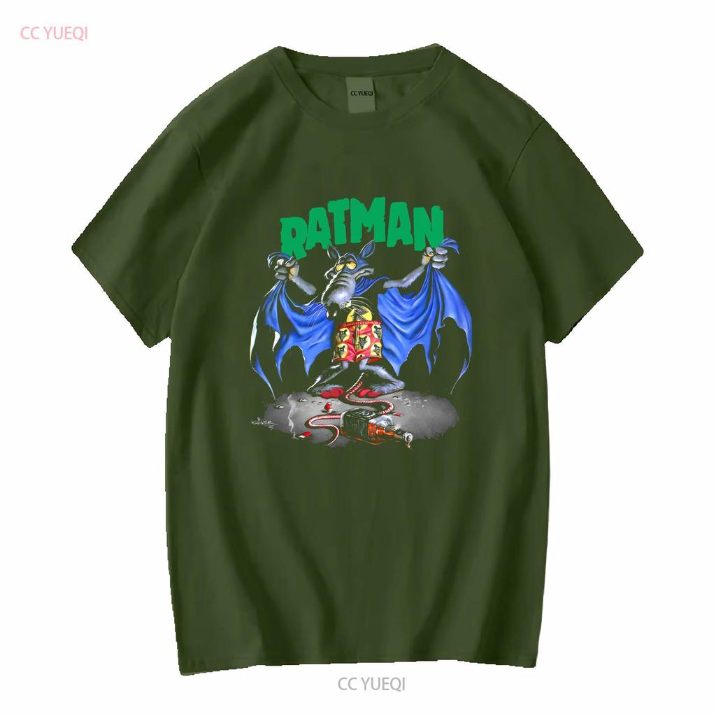 T-shirt Risk Vintage Années 90 XL Ratman manches longues ou courtes vintage Lavé Confortable vêtements de designer Haut Pour un usage quotidien