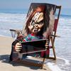 Ultra-Soft Beach Towel with Chucky Theme,Ideal for Pool - Camping, Diving - Perfect Travel Essential, Vibrant Beach Towel.