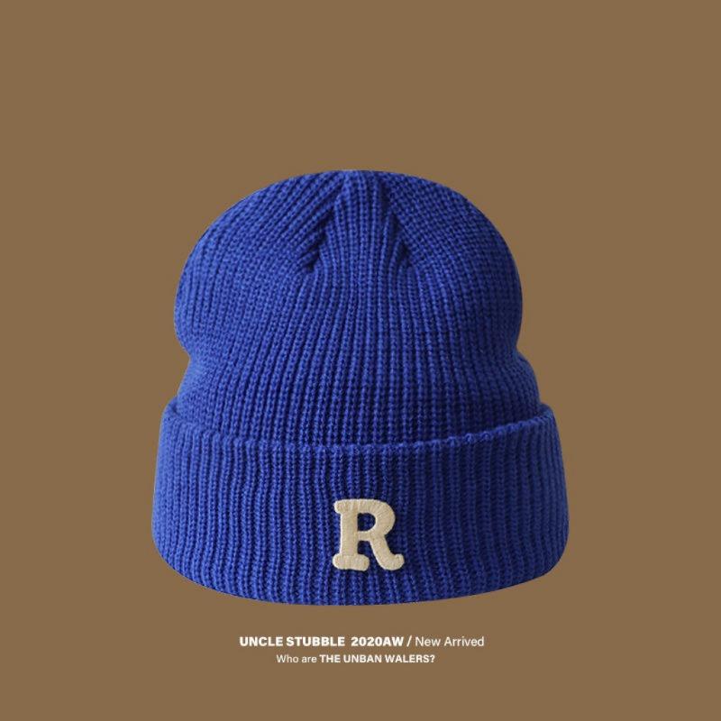 Hat Winter Female High-value Round Face Student Versatile Cold-proof Warm Face Small Knitted Wool Hat