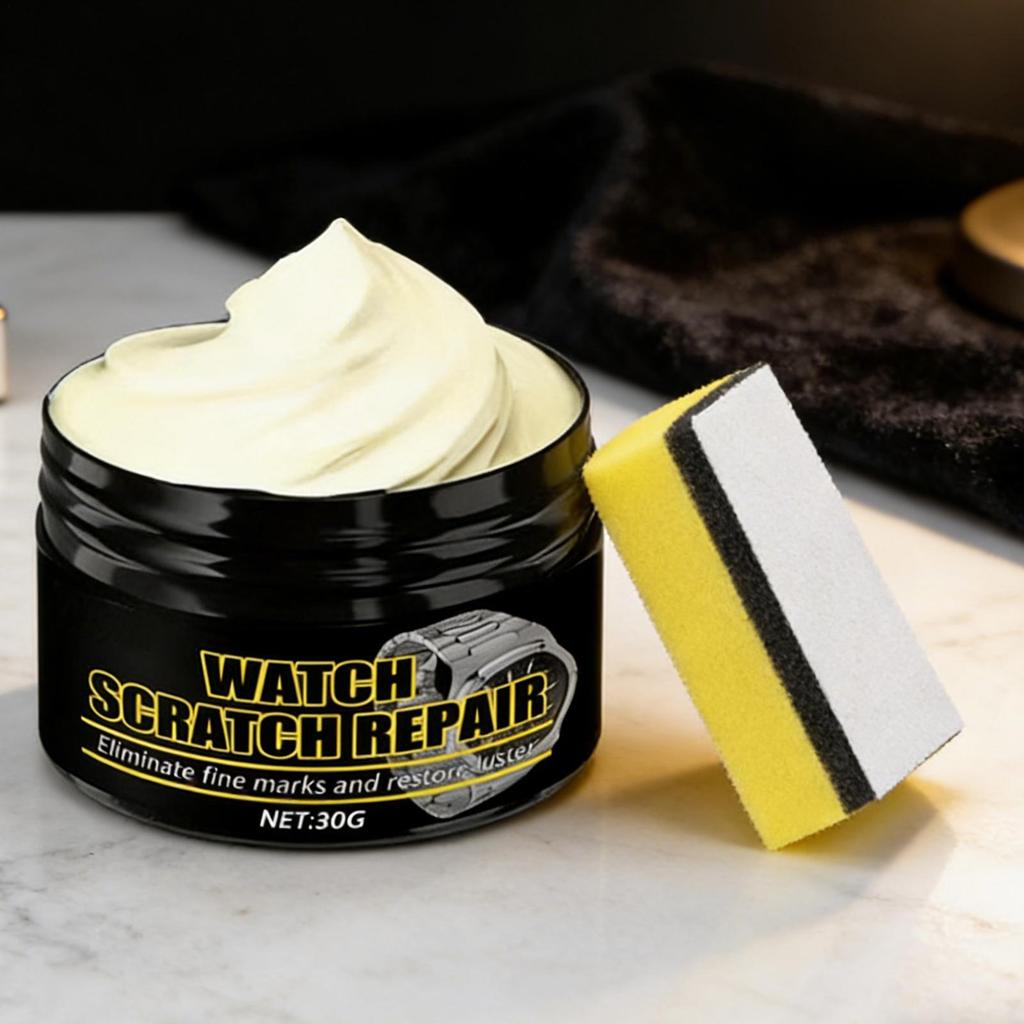 Watch Polishing Paste For Strap Screen Scratch Removal Metal Frame Renewal Shine Polishing Paste Scratch Repair Cream 30g