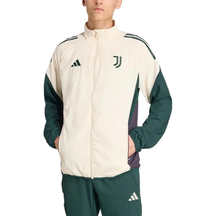 adidas Juventus Logo Reißverschluss Langarmjacke Herren Jacken JN7471
