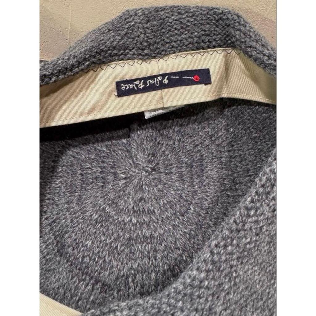 Used Para Palace Hat Beret Hat Gray Hat