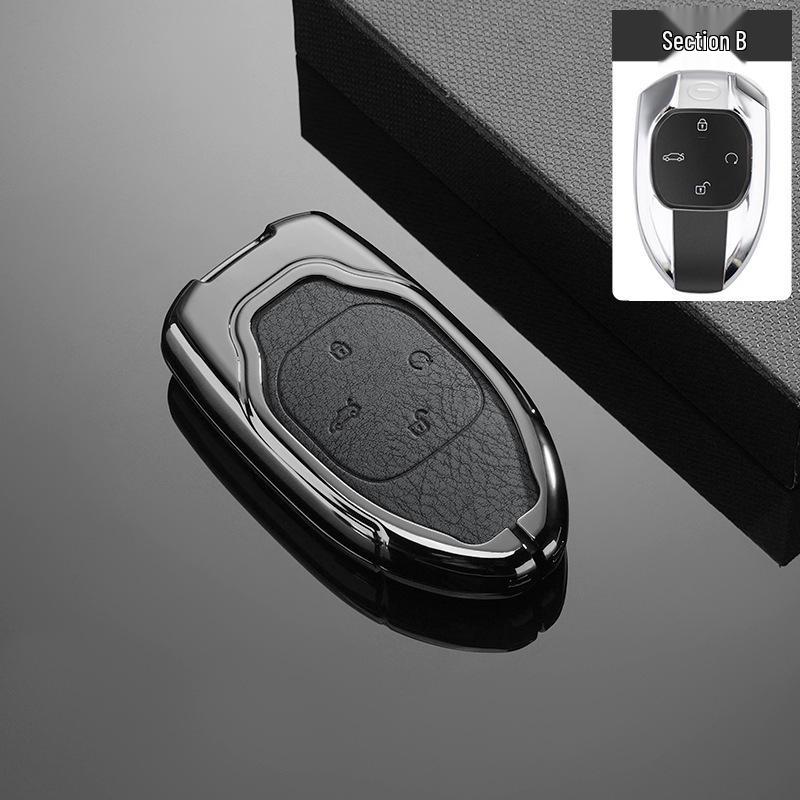 Compatible Key Case for GAC Trumpchi GS8, M8, Master, Shadow Leopard, GS4, Shadow Speed, GS3, Shadow Cool - J16 Shell Buckle