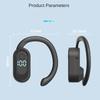 Bluetooth 5.4 Headphone Wireless Ear Hook Earphone HiFi Stereo Noise Reduction Headset Waterproof  Sports Earbud with Mic