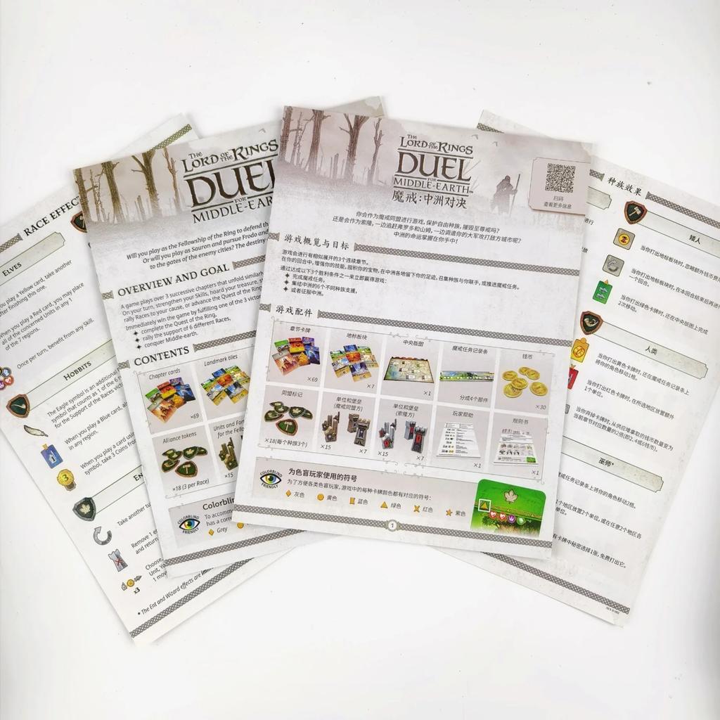 Der Herr der Ringe: Duell um Mittelerde – Brettspielstrategie – 30 Minuten Spielzeit