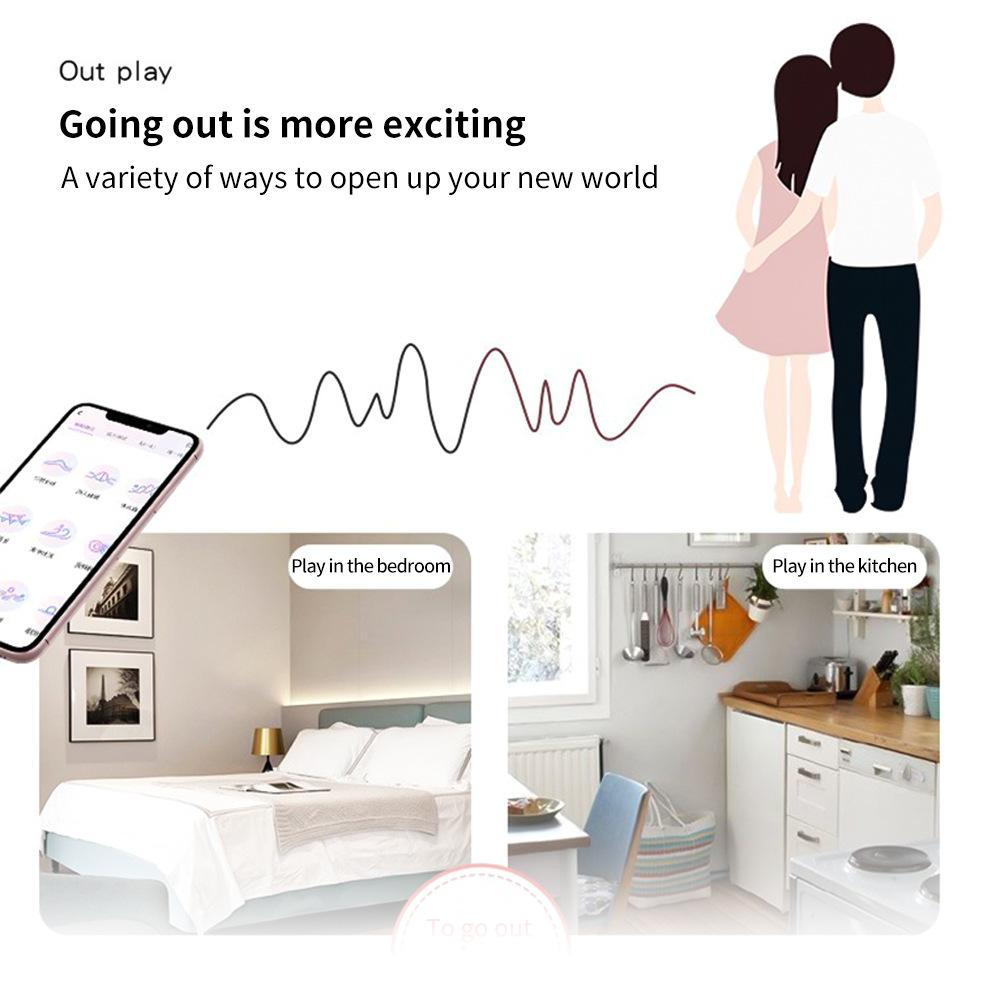 APP Bluetooth Telecomando Flirting Uovo Masturbatori Femminili Vibratore Beni Intimi Prodotti Giocattoli Sessuali per Donne Adulti 18 Negozio