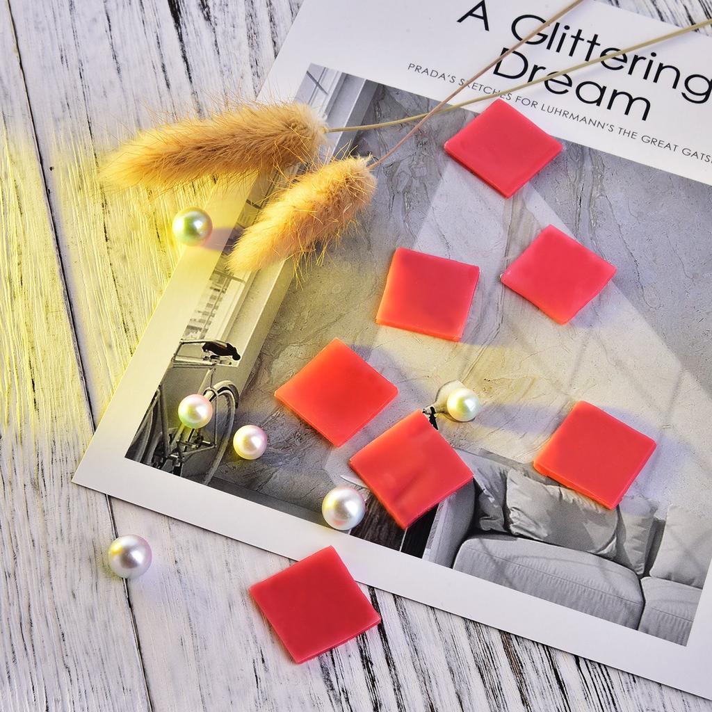 20/50pcs 2x2cm Diamond Painting Accessories Glue Clay Wax Mud Simple Handcraft Diamond Cross Stitch Painting Accessories Tools