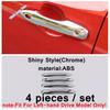 LHD Auto Outside Door Pull Doorknob Handle Bowl Decor Cover Trim ABS Accessories For Toyota Corolla Cross    2024