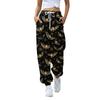 Women's Sports Pants With Pockets Fashion Print Elastic Waist Pants Casual Sweatpants Pants