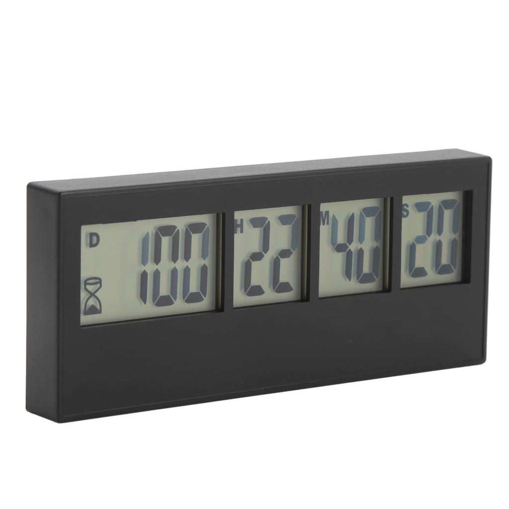 999 Days Countdown Clock Large Screen Stylish Easy To Set Count Down Days Timer for Wedding Holiday Anniversary Test