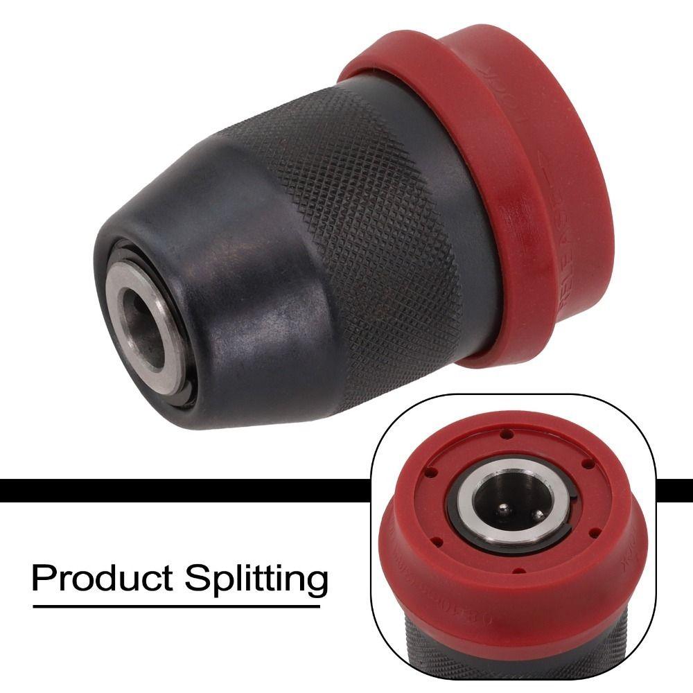 

Power Tool Keyless Drill Chuck Converter Hand Electric Drill Adapter Workers 10mm