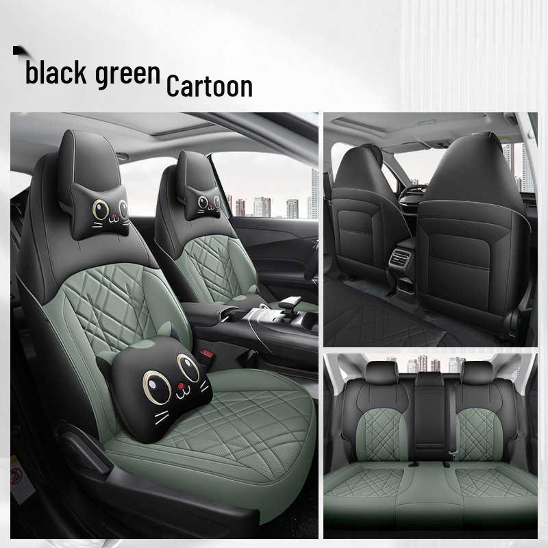 Changan Eado Perforated Leather Car Seat Cushion for Five Seats, All-Season