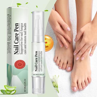 Sanfte Maniküre, saubere und helle Nägel, Pflege für verfaulte Nägel, Verdickung, 4 ml