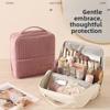 Organizzatore per Trucco Minimalista Moderno con Tessuto Peluche per Viaggio e Uso Domestico