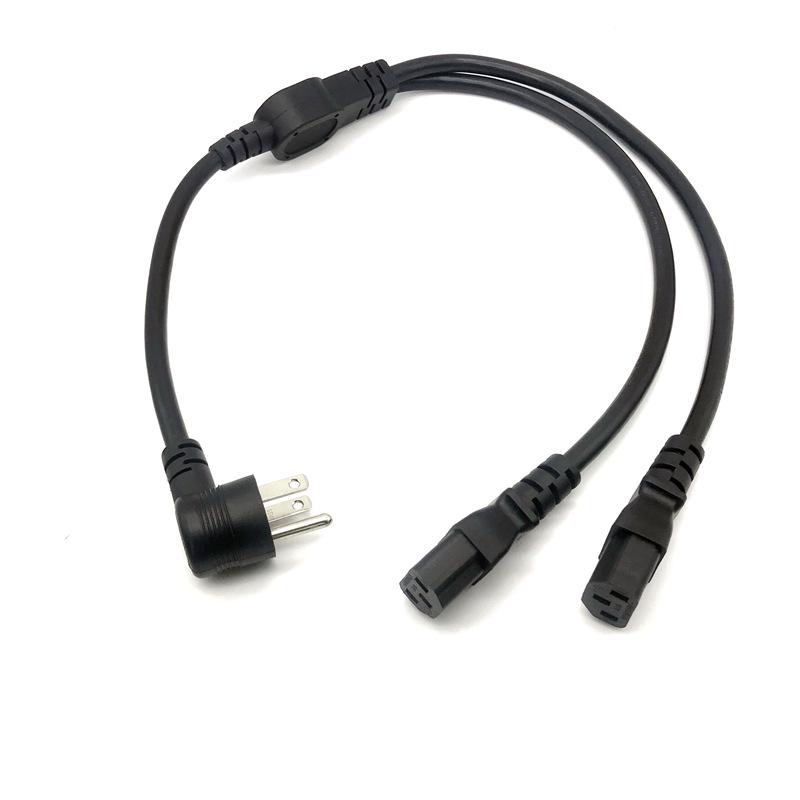 Dual and Triple Splitter Power Cord for Computer Host or Server Switch
