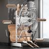2-Tier 316 Stainless Steel Pot Lid Rack