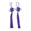 2pc Chinese Knots Tassel DIY Pendant Pendant Jewelry Garment Decorative Accessories Car Key Bag Pendant DIY Craft Tassel Fringe