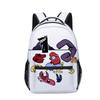 Harajuku Kpop Youthful School Bags Unisex Alphabet Lore Travel Bags 3D Print Oxford Waterproof Notebook Shoulder Backpacks
