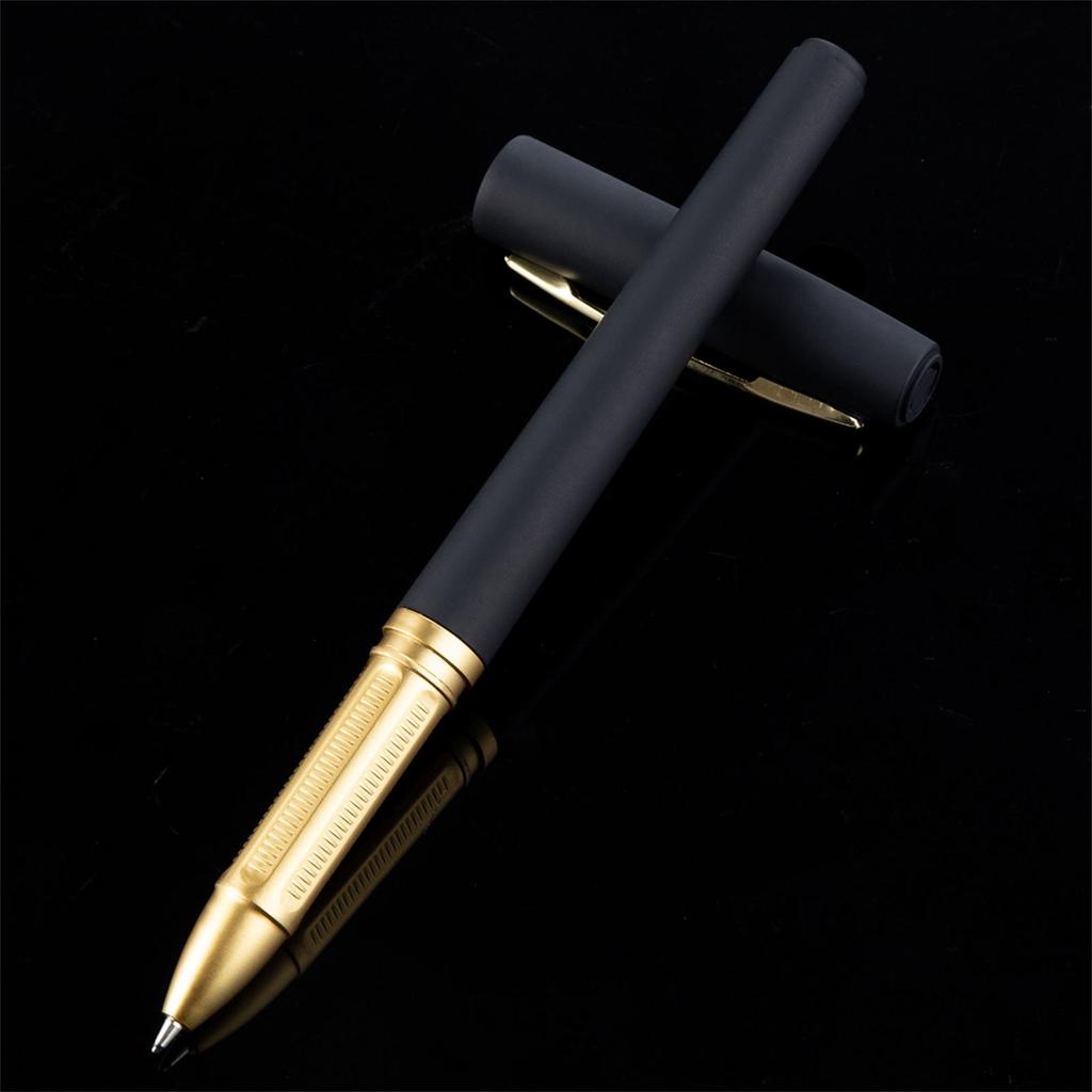 Signature Pen Rolling Ball Pen Quick-Drying Liquid Ink Pen 1mm Point Rollerball Pen Straight Gel Ink Pen for Writing