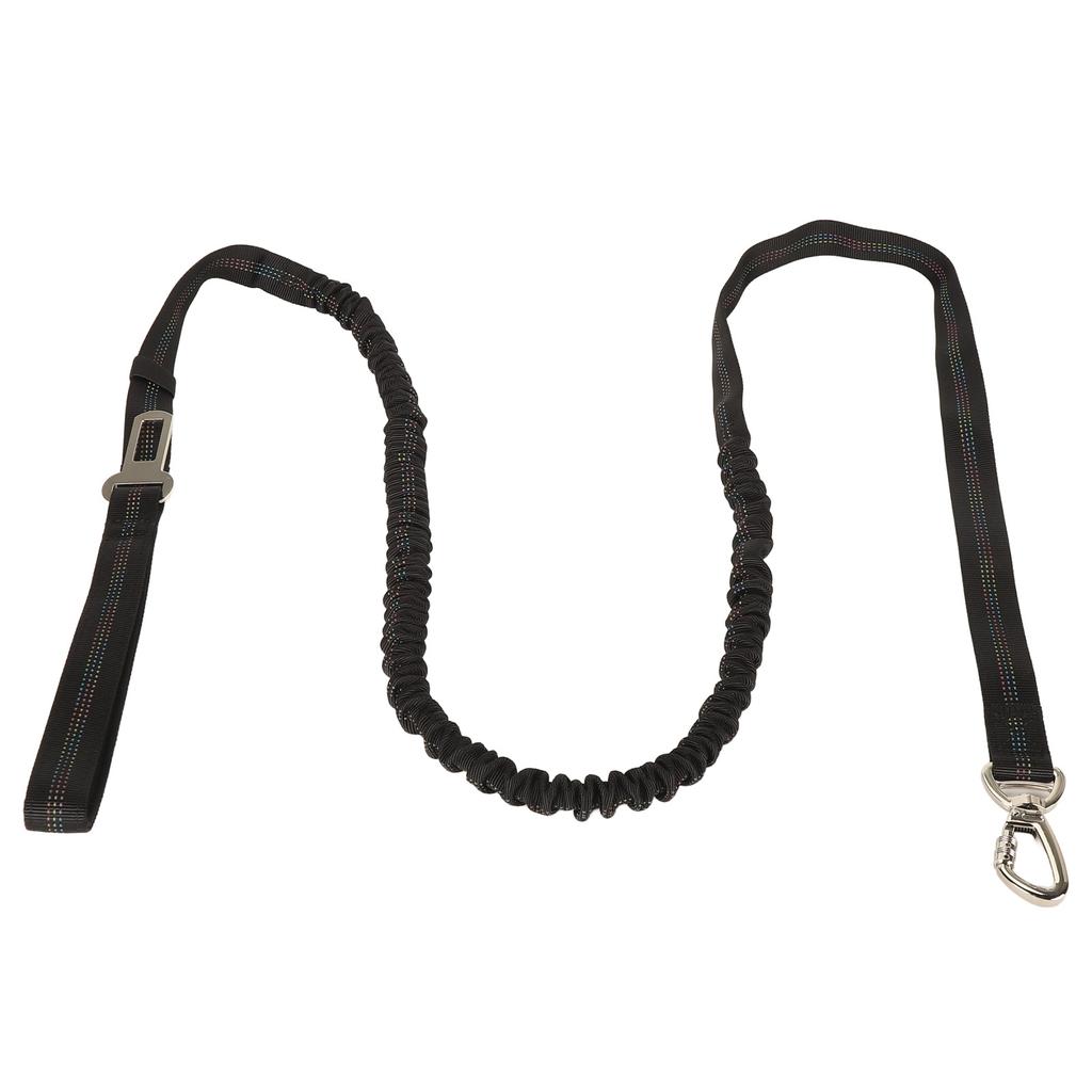 Reflective Dog Leash with Padded Handle Elastic Durable Heavy Duty Dog Leash Rope with Metal Buckle